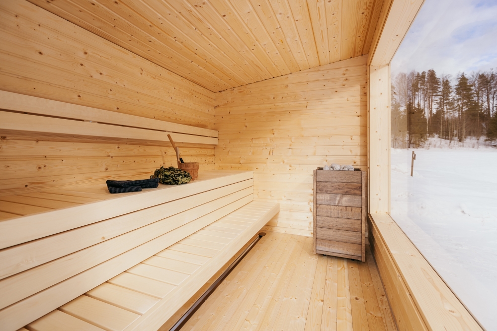 Obrázek zobrazuje: Finská sauna je tradiční saunou, se kterou si lidé spojují saunování nejčastěji.