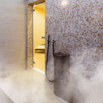 Obrázek zobrazuje: parní saunu